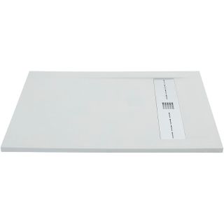 Душевой поддон Allen Brau Infinity 160x80 8.21006-21 Белый камень